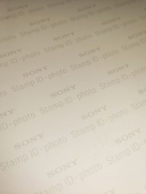 Sony Stamp ID-Photo 4x6 (10x15 cm) photo paper 94 sheets like new