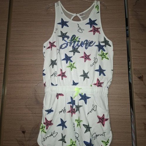 Sprint colorful sleeveless one-piece shorts 100% cotton