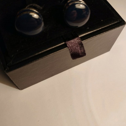Gutteridge blue cufflinks new with box