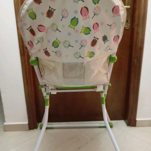 Honey Baby high chair used, foldable with washable fabric