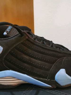 Jordan 14 Retro Black University Blue 44.5 καινούρια