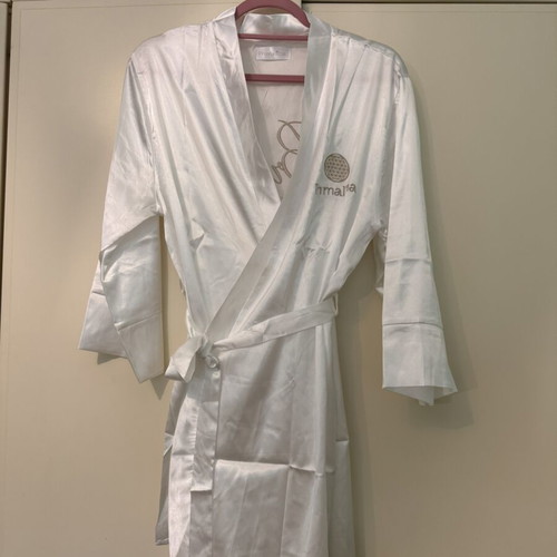 Primalicia bridal robe like new, white