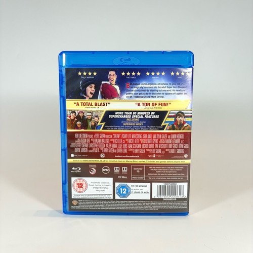 Shazam Blu-ray movie like new with Greek subtitles