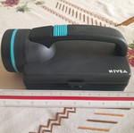 Flashlight/tool kit like new, multi screwdriver with 10 bits and sockets
