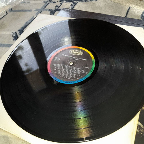 Megadeth Countdown To Extinction LP used, metal