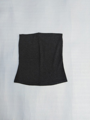 Strapless top gray like new, one size