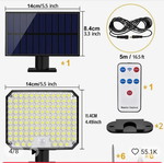 Solar garden light new with motion sensor