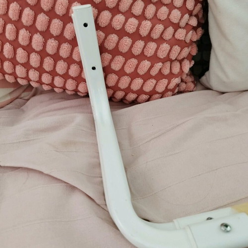 Wall rails for hanging clothes like new, 60cm length, set of 2
