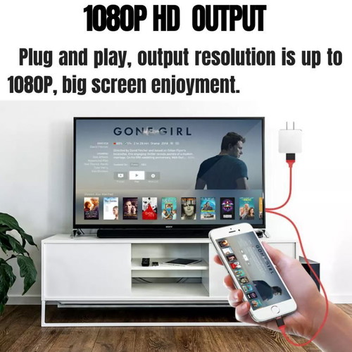 Universal HDMI to Lightning HDTV cable like new