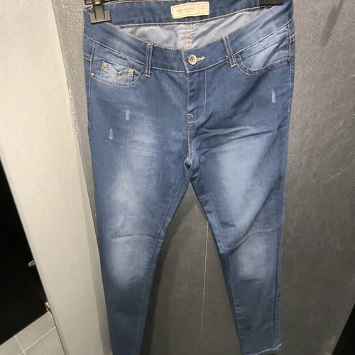 Pink Woman jeans like new, blue, size M-L