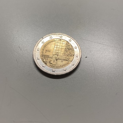 2 euro 50th anniversary of Brandt kneeling like new