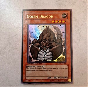 YuGiOh Golem Dragon