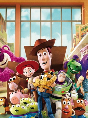 Toy Story Pixar poster like new