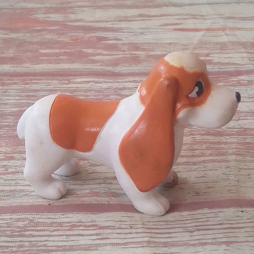 Soft figure Spaniel dog toy used