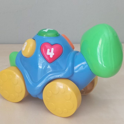 Vintage Fisher Price Turtle used educational toy