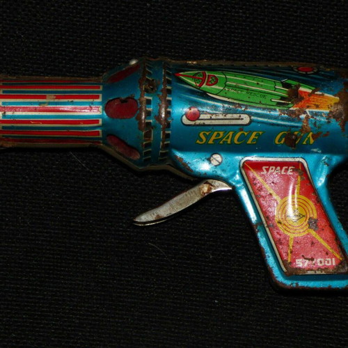 Tin Space Gun used