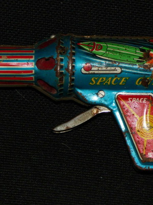 Tin Space Gun used