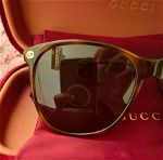 Gucci αυθεντικά γυαλιά αγορασμένα από το golden hall 250 ευρώ, δίνονται ολοκαίνουργια στα 100 ευρώ. ταιριάζουν σε όλα τα πρόσωπα, μεσαίο μέγεθος, λεοπάρ , υπέροχο χρώμα και σχέδιο.