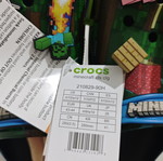Crocs Minecraft clogs new, size 43-44, multicolor green