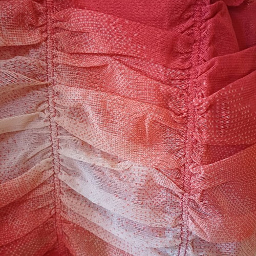Mexx top bicolor medium like new with wide straps and ruching