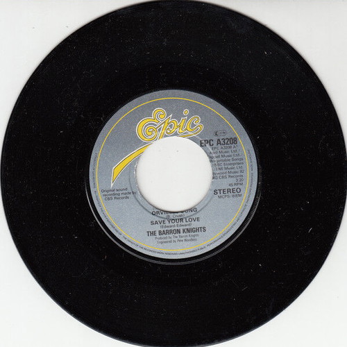 The Barron Knights Orville's Song CD single used, rock