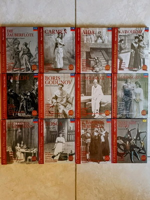 Η Μεγάλη Όπερα 12 CD Book καινούργιο, κλασσική μουσική