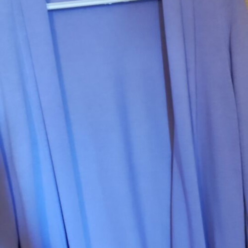 Cardigan like new, light purple, size M