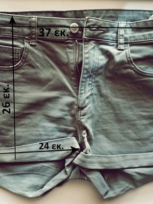 H&M Khaki Summer Shorts used, size S 36 8