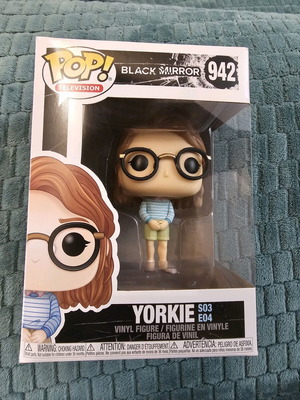 Yorkie black mirror funko pop