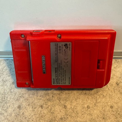 Nintendo Game Boy Pocket red used, tested working