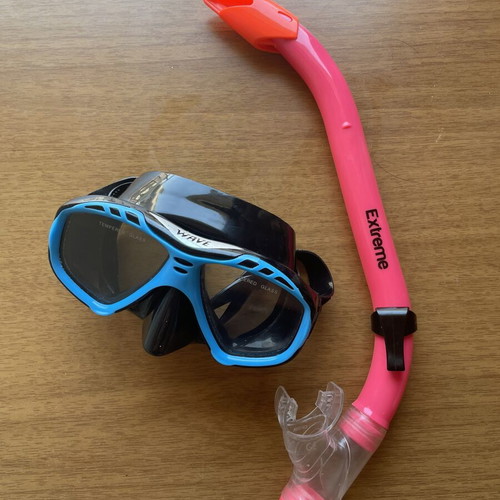 Mask and snorkel in excellent condition