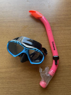 Mask and snorkel in excellent condition