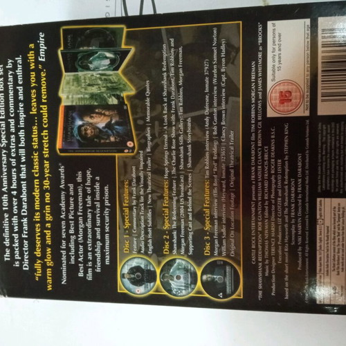 The Shawshank Redemption DVD like new, adventure, subbed