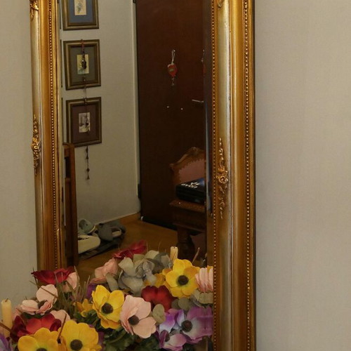 Wooden Carved Gilded Mirror like new