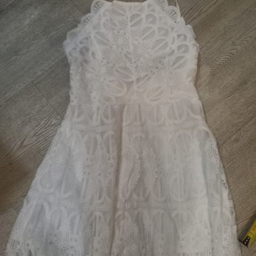 Branded white dress size S