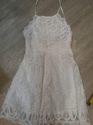 Branded white dress size S