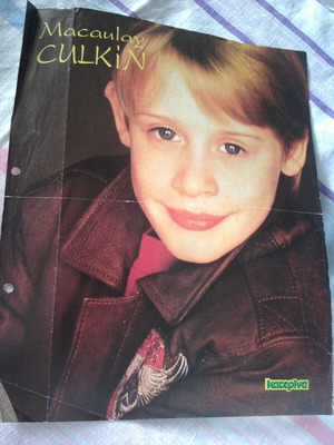 Macaulay Culkin & O.P.A. αφίσα μεταχειρισμένη, μέγεθος 28,7x23