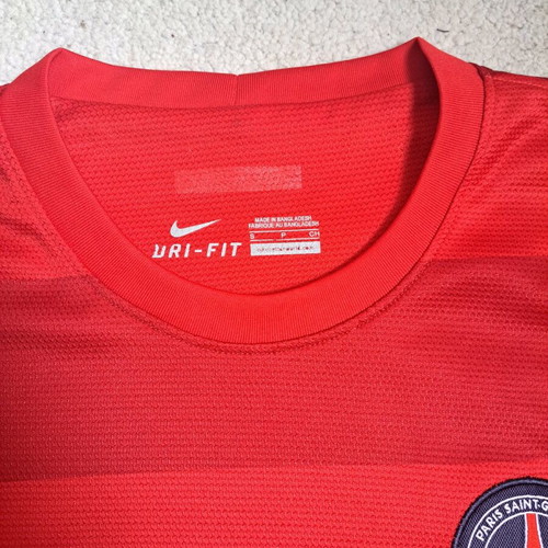 PSG Football Jersey with Beckham used, official replica, size S-M