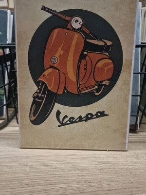 Wooden Vespa decoration like new