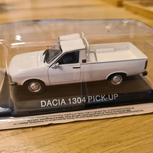 Dacia 1304 pick-up model white 1982 scale 1:43 new