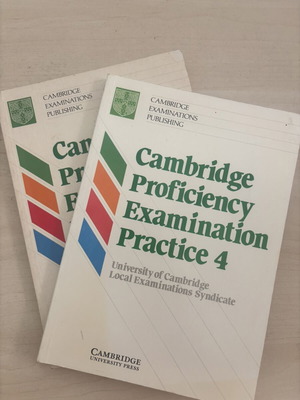 Cambridge Proficiency Examination Practice 4 and 5 used, English