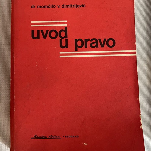 Vintage Serbian Academic Books set of 3, like new, social sciences and law