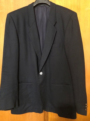 Μάλλινο ανδρικό blazer Vardas μεταχειρισμένο, μαύρο, μέγεθος XL