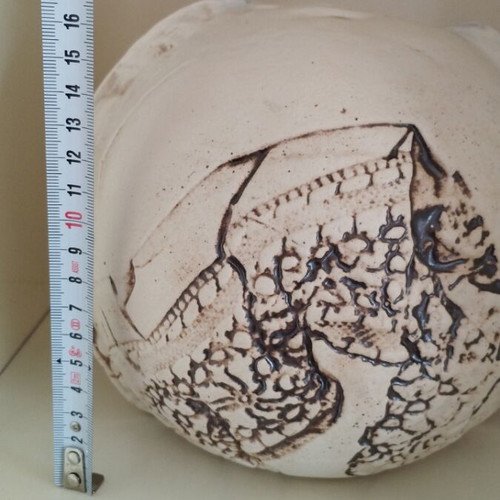 Ceramic vase with embroidery designs new