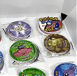 Πληρης Συλλογη Πρωτη Εκδοση Pokemon Tazos - 160 Ταπες