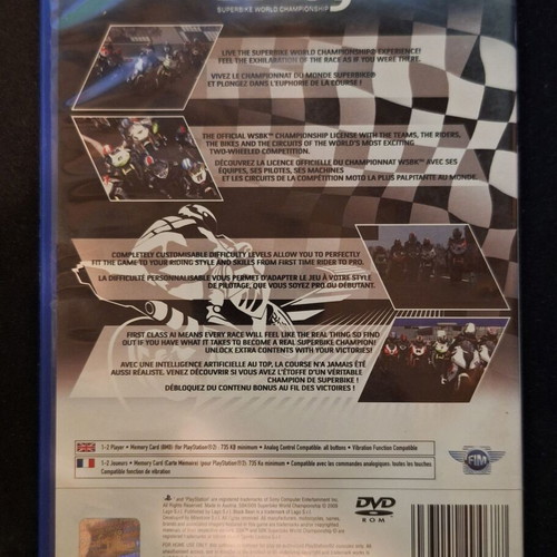 SBK09 Superbike World Championship PlayStation 2 used