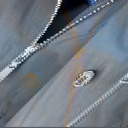 Bugatti шлифер син, като ново, размер 54