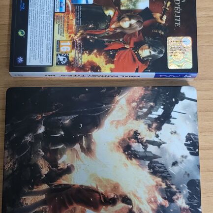 Final Fantasy Type-0 HD Limited Edition PS4 game with steelbook