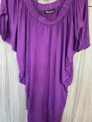 Benissimo women's dress used, purple, elastic