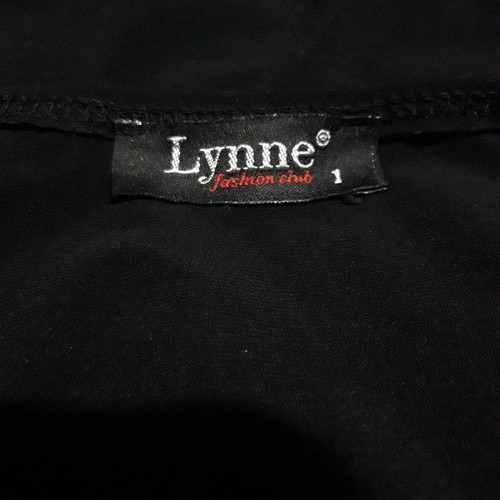 Lynne black formal dress new, size L 40 12
